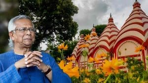 Muhammad Yunus Visits Dhakeshwari Temple Amid Durga Puja 2025