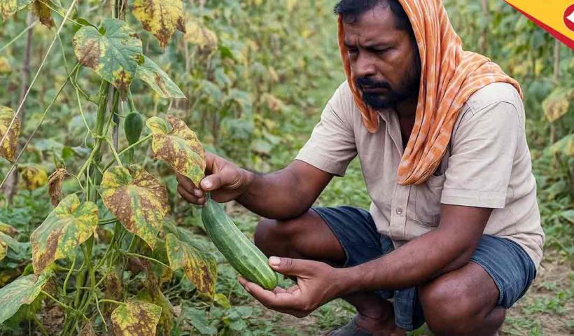 New Disease Threat in Cucumber Crops: Bengal Farmers Urged to Act