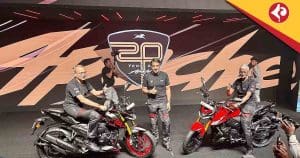 New TVS Apache RTR 160 4V, Apache RTR 200 4V top variants launched