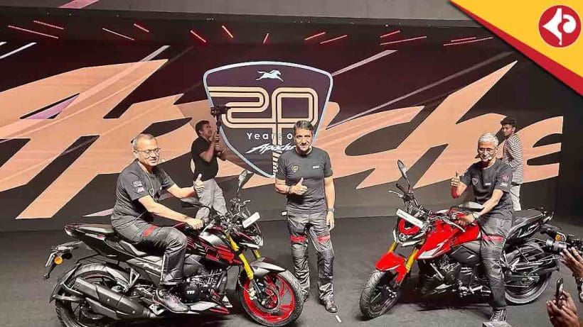 New TVS Apache RTR 160 4V, Apache RTR 200 4V top variants launched