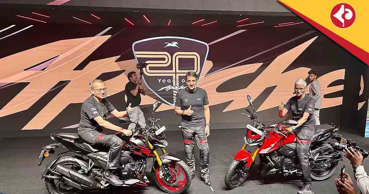 New TVS Apache RTR 160 4V, Apache RTR 200 4V top variants launched