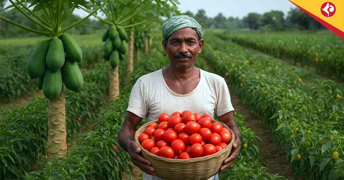 Papaya, Tomato, and Chilli South Bengal’s Triple Crop Farming Success Story