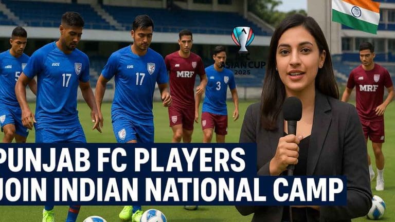 শনিবার থেকে জাতীয় শিবিরে যোগ দিচ্ছেন Punjab FC ফুটবলাররা