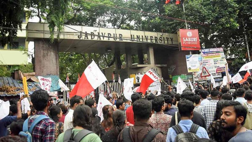 Jadavpur Student Death SFI protest