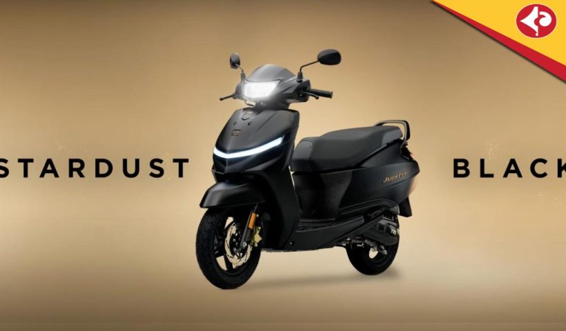 TVS Jupiter Stardust Black Special Edition Launched