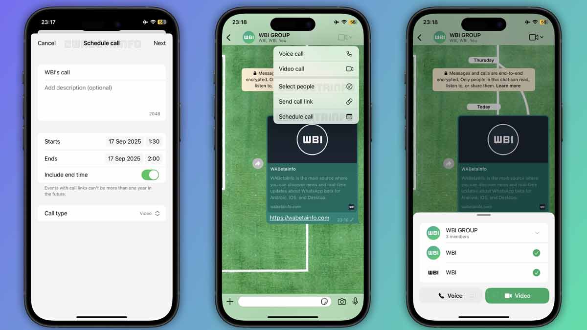 WhatsApp Introduces Call Scheduling Feature