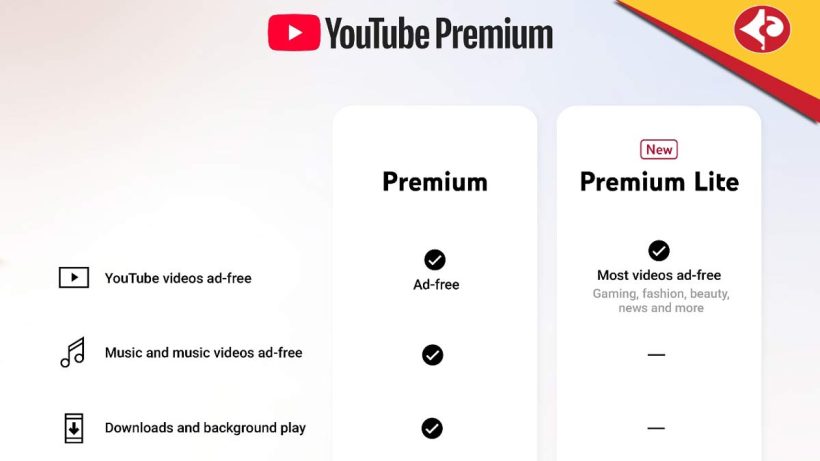 YouTube Premium Lite