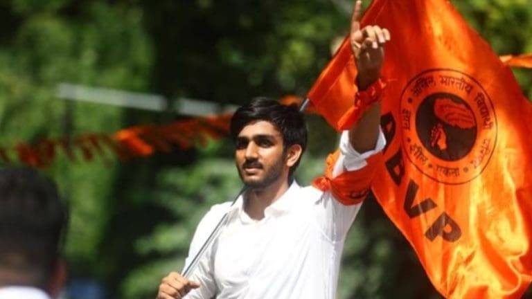 দিল্লি বিশ্ববিদ্যালয়ের ছাত্রভোটে জয়ী ABVP, সভাপতি পদে আরিয়ান মান