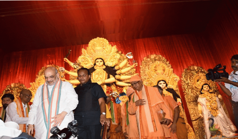 Amit Shah Gears Up for Bengal Visit During Durga Puja, Pandal Inauguration on Cards