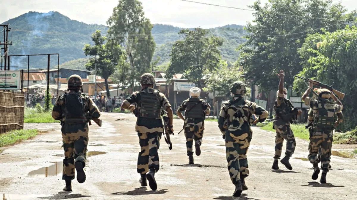 Two Arrested, Vehicle Recovered After Assam Rifles Convoy Ambushed in Manipur, 2 Soldiers Killed