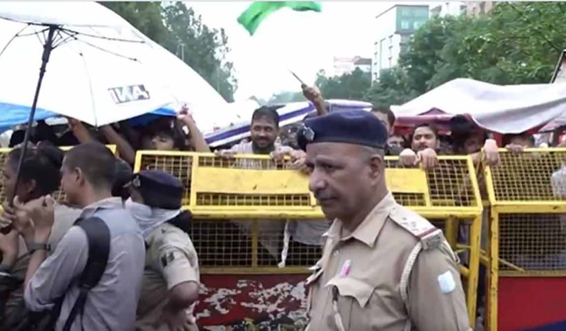 Bihar job seeker protest