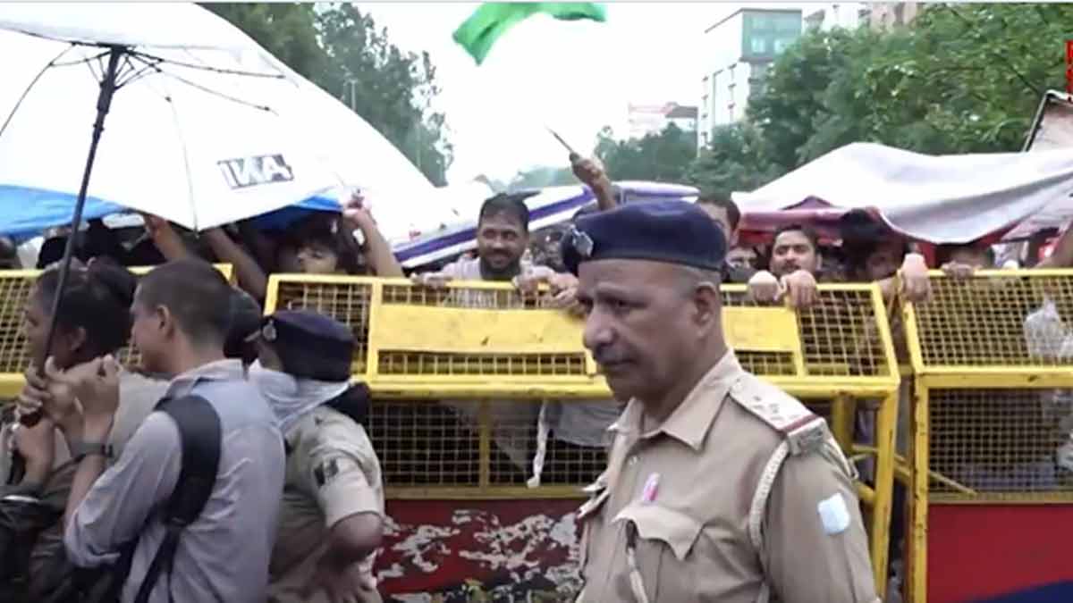 Bihar job seeker protest