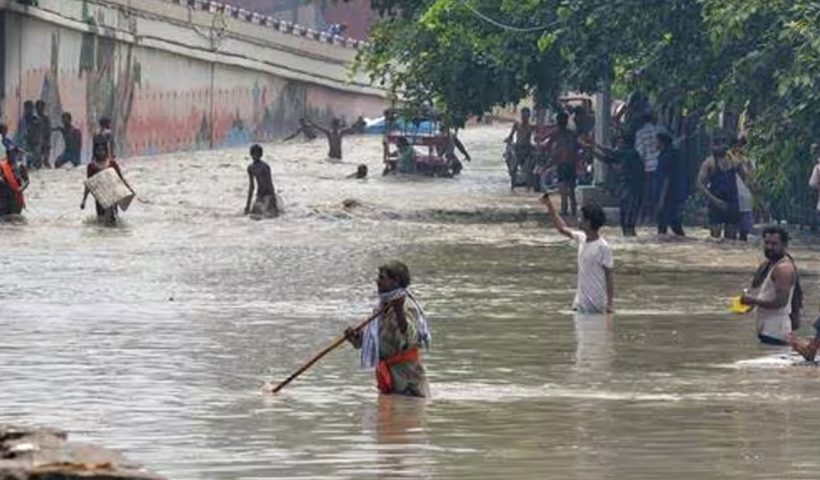 Delhi Yamuna river flood