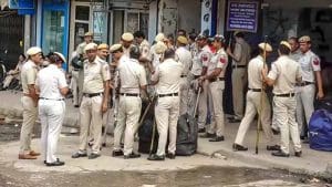 Delhi Police raid