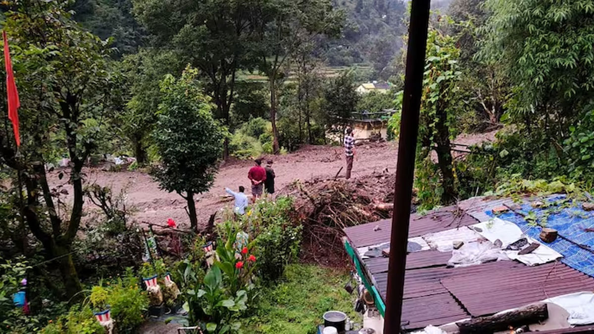 Uttarakhand cloudburst landslides