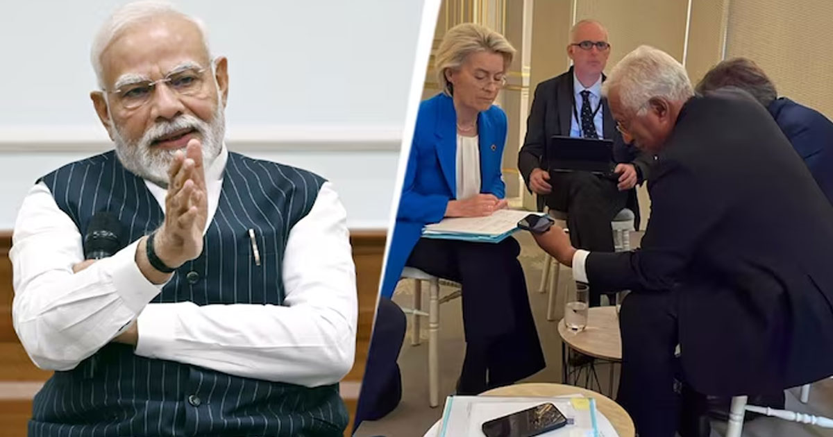 Modi EU leaders discussion