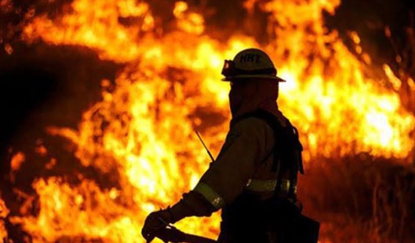 Santoshpur Station Fire