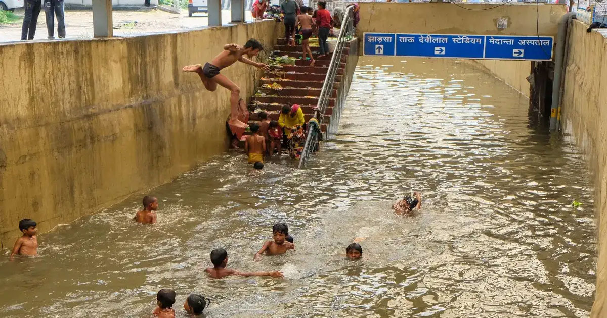 Floods and landslides North India
