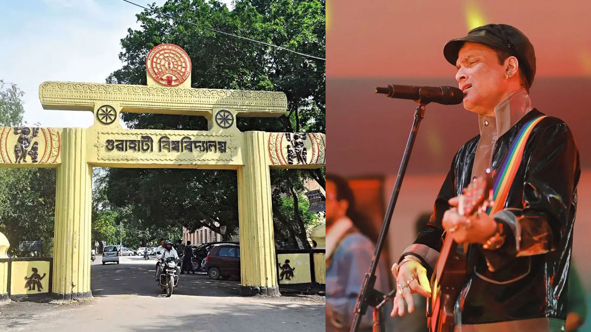 Zubeen Garg Gauhati University Tribute