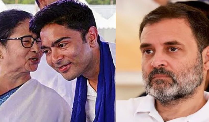 রাহুলের যাত্রার অন্তিম লগ্নেও দূরত্ব বজায় রাখলেন মমতা-অভিষেক! কেন?
