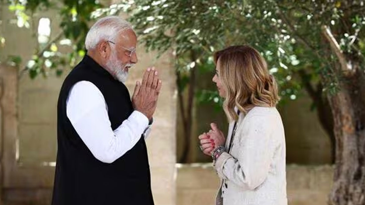 Modi writes Meloni autobiography