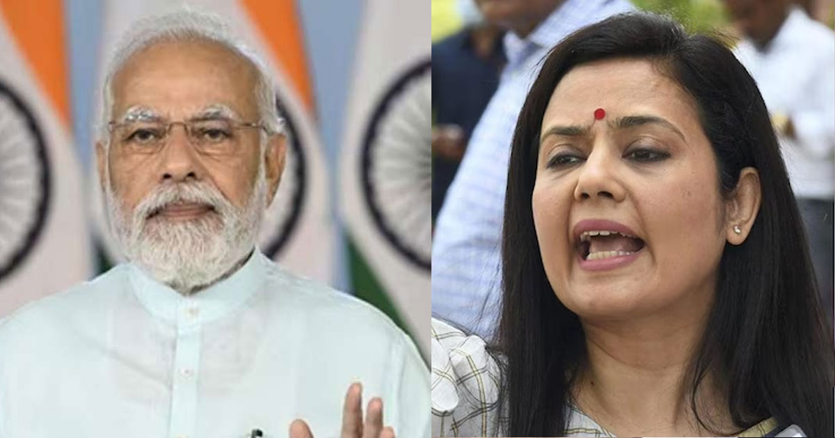 modi mother controversy mahua retorts