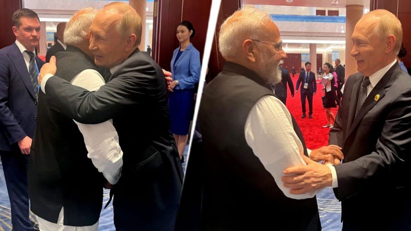 Modi Putin Meeting SCO Summit