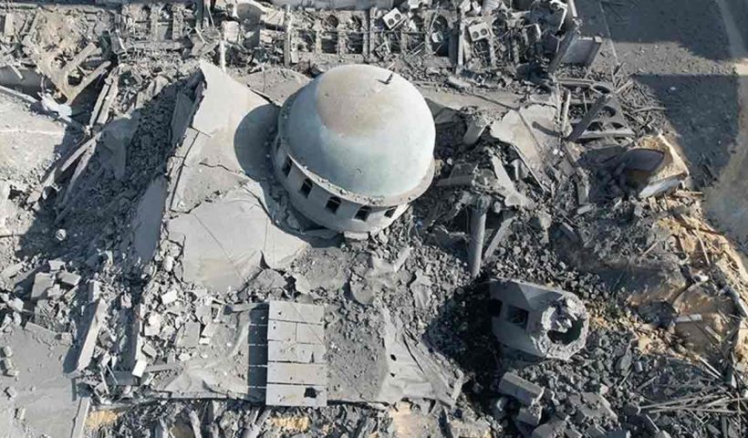 Israeli Missile destryoed mosque