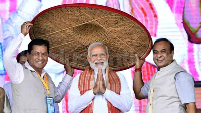 Narendra Modi in assam
