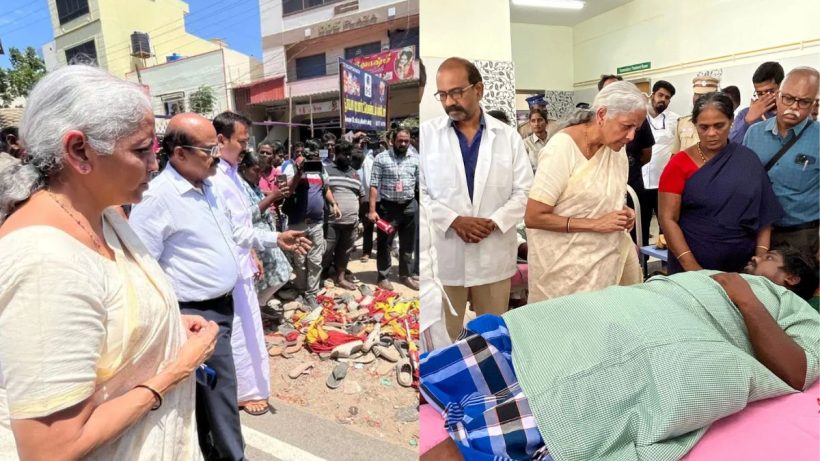 কারুরে মৃতদের পরিবারের পাশে নির্মলা, খোঁজ নিলেন আহতদের 2 কারুরে মৃতদের পরিবারের পাশে নির্মলা, খোঁজ নিলেন আহতদের