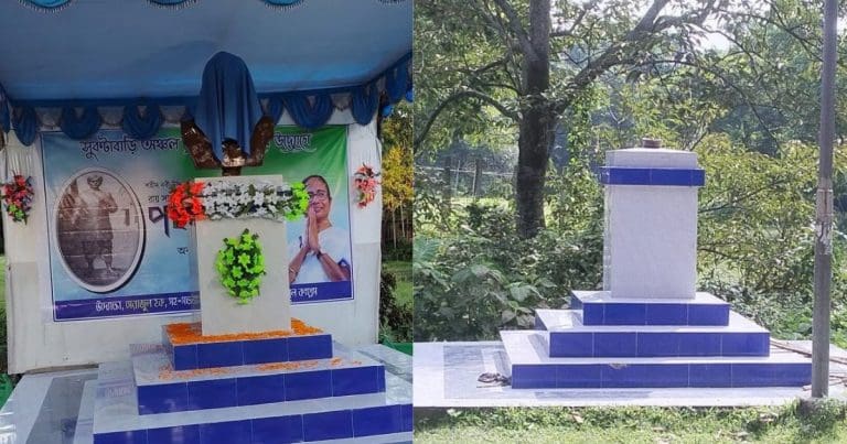 পঞ্চানন বর্মার মূর্তি ভাঙাকে কেন্দ্র করে চরমে রাজনৈতিক উত্তাপ