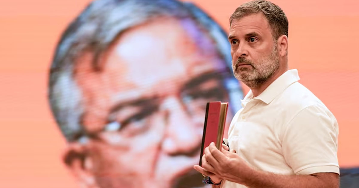 Rahul Gandhi on vote theft