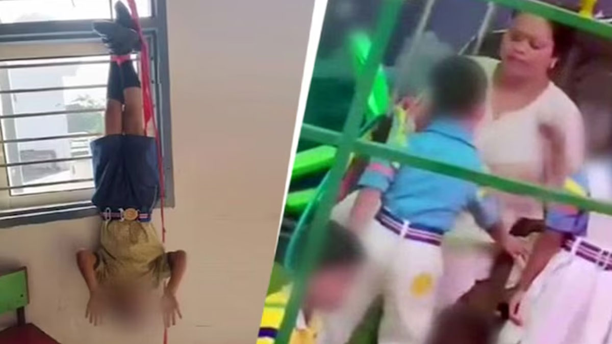 School Child Abuse Viral Video