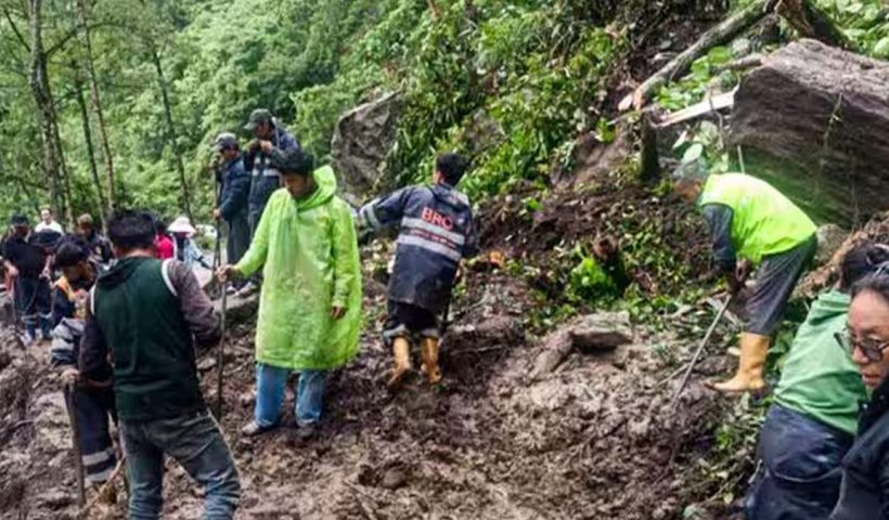Sikkim landslide death