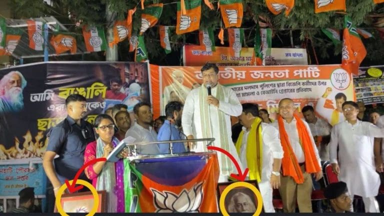 “পায়ের কাছে রবীন্দ্রনাথ, বঙ্কিম! ভাগ্যিস লাথি মারেনি!”, সুকান্তকে তোপ তৃণমূলের