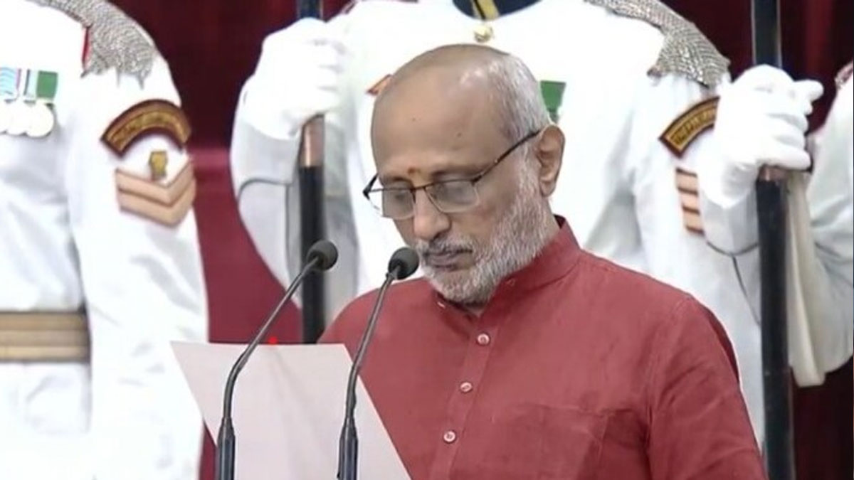 Ponnusamy Radhakrishnan sworn in