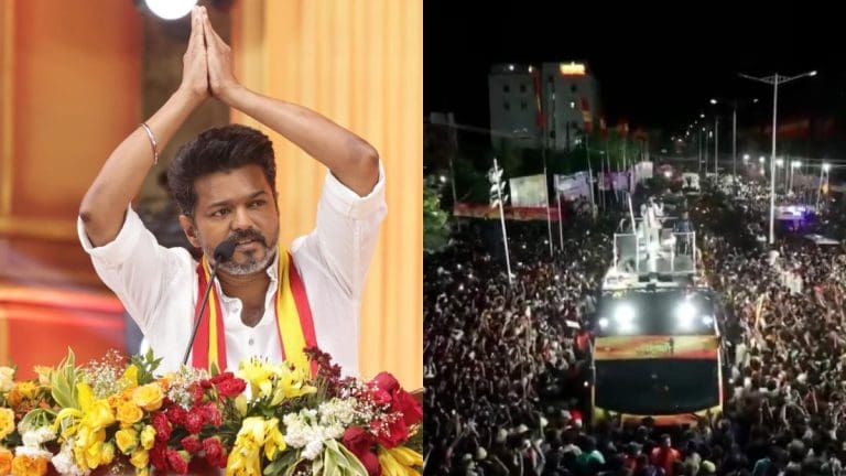 ‘থলপতি’ বিজয়ের সভায় ট্র্যাজেডি: শিশু সহ পদপিষ্ট হয়ে প্রাণ গেল ১০ জনের