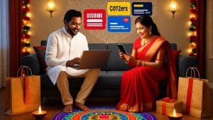 Discover 10 smart personal finance hacks for festive shopping. Learn how to save money, use credit card offers, cashback, and budget wisely during Diwali and holiday sales.