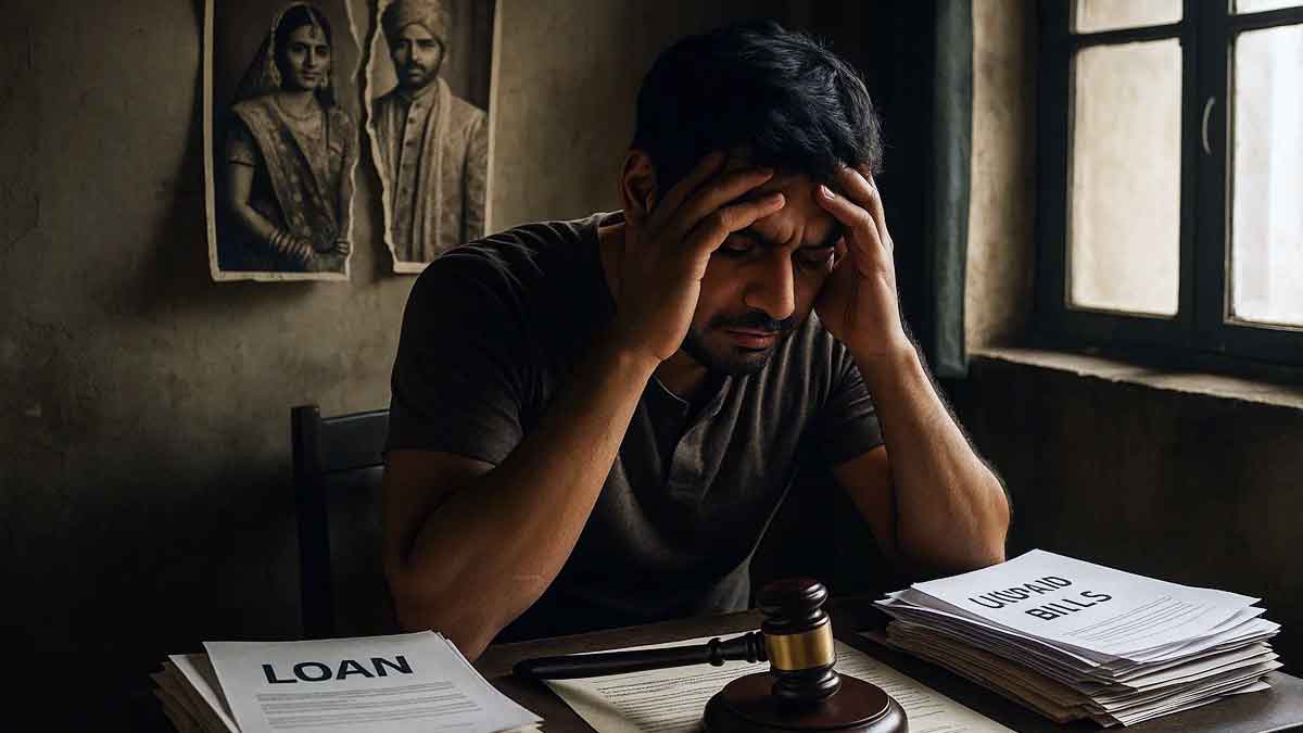 42% Indian men take loans to pay alimony after divorce Survey 2025