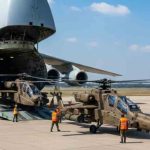 ভারতের উদ্দেশ্যে রওনা তিনটি AH-64E অ্যাপাচি গার্ডিয়ান অ্যাটাক হেলিকপ্টারের