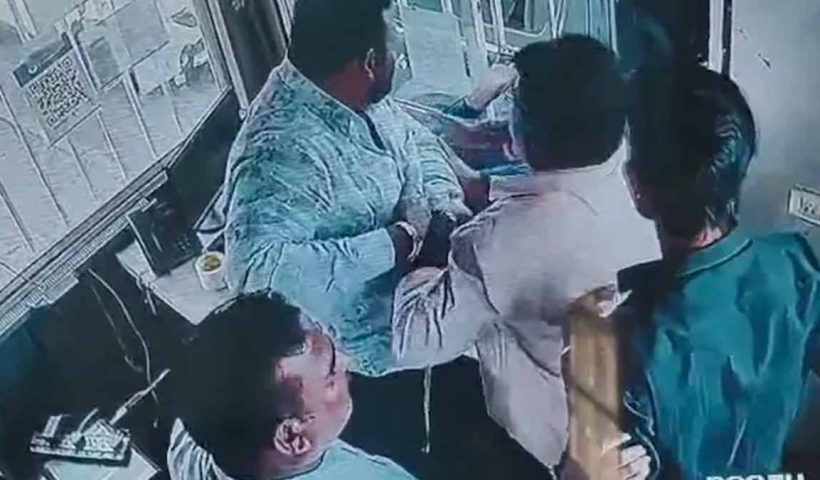 bjp-leader-son-assaults-toll-booth-worker-karnataka-vip-culture