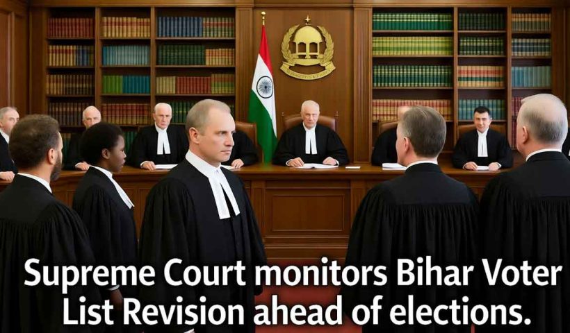 Supreme Court to hear petitions on Bihar voter list revision ahead of Assembly Elections 2025; final hearing scheduled for November 4 to ensure transparency.