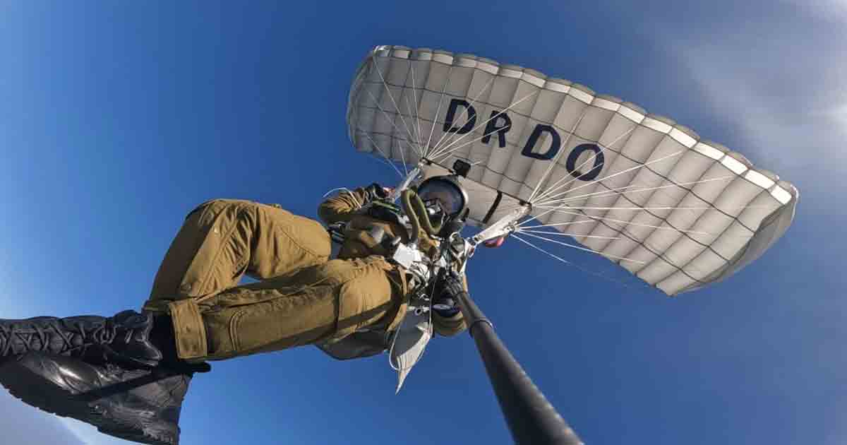 DRDO Parachute Test