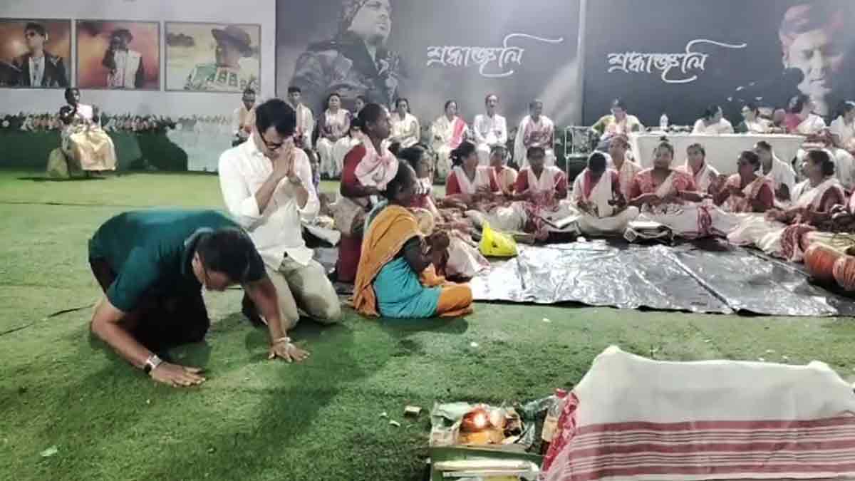 Debjit Saha tribute Zubeen Garg Sonapur