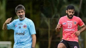 East Bengal head coach Oscar Bruzon and midfielder Souvik Chakrabarti expressed confidence ahead of the AIFF Super Cup, highlighting the team’s progress from the Durand Cup and IFA Shield.