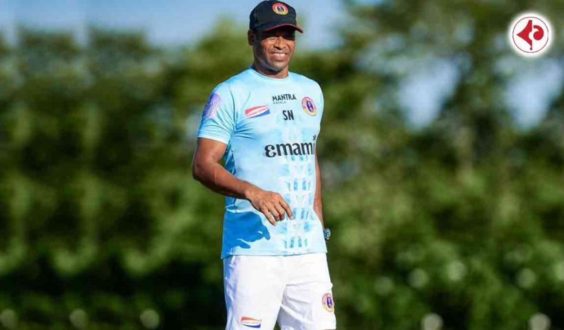 sandip-nandy-resigns-east-bengal-fc-goalkeeping-coach-oscar-bruzon-clash-super-cup-2025