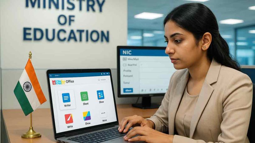 Education Ministry directs officials to use Zoho Office Suite for all documents. A bold step towards Atmanirbhar Bharat & digital self-reliance.