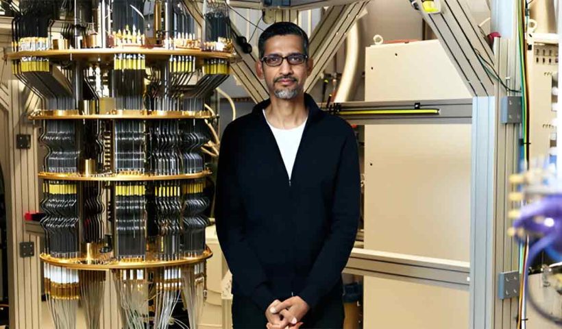 Google CEO Sundar Pichai announces a breakthrough quantum algorithm, “Quantum Echoes,” achieving the first verifiable quantum advantage with the Willow chip, 13,000x faster than classical supercomputers, opening doors to drug discovery and materials science.