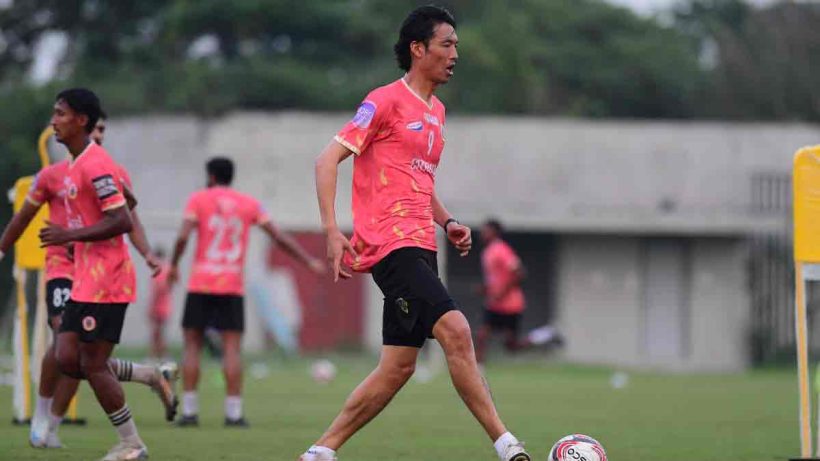 east-bengal-pre-season-hiroshi-ibusuki-no-9-jersey-ifa-shield-2025-training