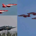 বায়ুসেনার শক্তি প্রদর্শন! ব্রহ্মপুত্র নদীর উপর দিয়ে উড়বে তেজস, রাফায়েল